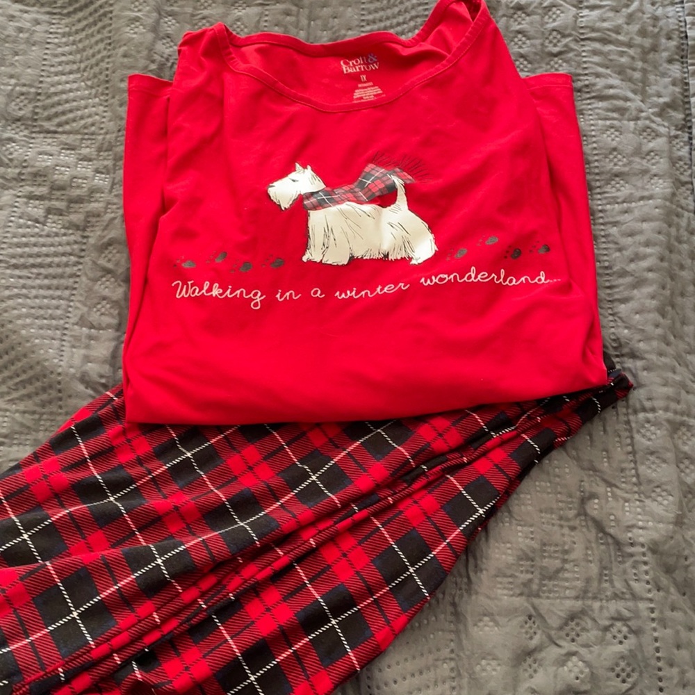 Winter themed pajama set